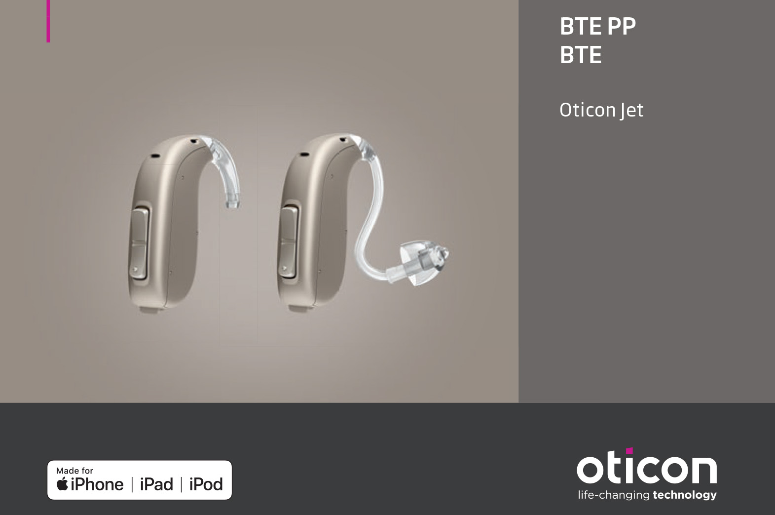 Oticon Jet BTE