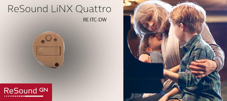Resound LinX Quattro RE ITC
