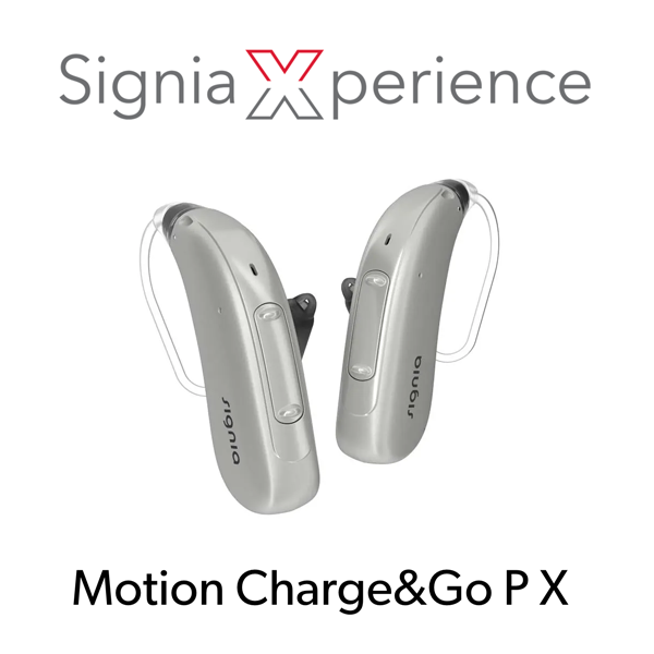 Signia Motion PX Charge&Go фото с логотипом